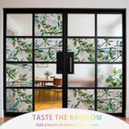 Leaf Stained Glass Window Film Static Cling - Image 6