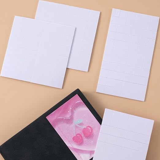 Joez Wonderful 4 Sheets Foam Adhesive Squares, 2 Sizes Precut Squares Strips - Image 5