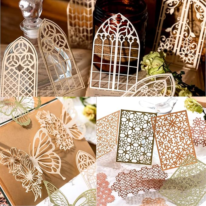 Vintage Scrapbook Cutouts Paper Lace - Image 5