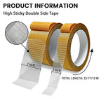 Double Sided Fabric Tape Heavy Duty, Double Stick Carpet Tape Fabric Tape | - Image 2