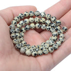 AD Beads Natural Gemstone Round Loose Beads 15" - Image 3
