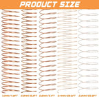 Mixweer 15 Pcs 5 Size Copper Wire 18 20 22 26 32 Gauge Tarnish Resistant - Image 2