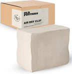 Old Potters Premium Air Dry Clay, 10 lbs, All Natural Modeling Clay. Ideal by Old+Potters