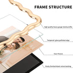 5x7'' Hi-End Zinc Alloy Gold Picture Frame - Image 6