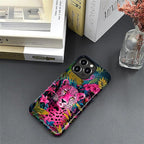 ZHEGAILIAN Case for iPhone 16 Pro Max, Panther Leopard Flower Durable - Image 4