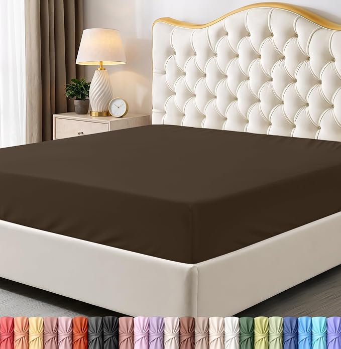 Utopia Bedding Queen Fitted Sheet by UTOPIABEDDING