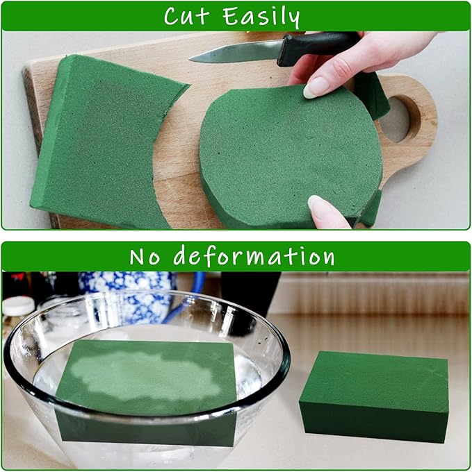 Prashent 8Pcs Floral Foam Blocks - Image 2