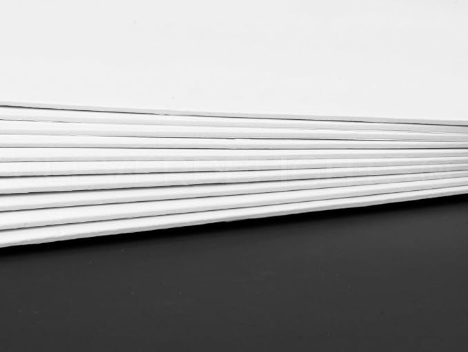 CleverDelights White 8" x 12" Foam Sheets - Image 2