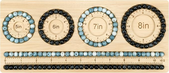 Petoysoso Bead Boards for Jewelry Making, Bamboo Beading Board for Bracelet by JewelryMakingSupplies