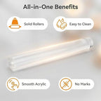 Basic Polymer Clay Tools, Acrylic Clay Roller Pin, Protect Fingers Polymer Clay - Image 2