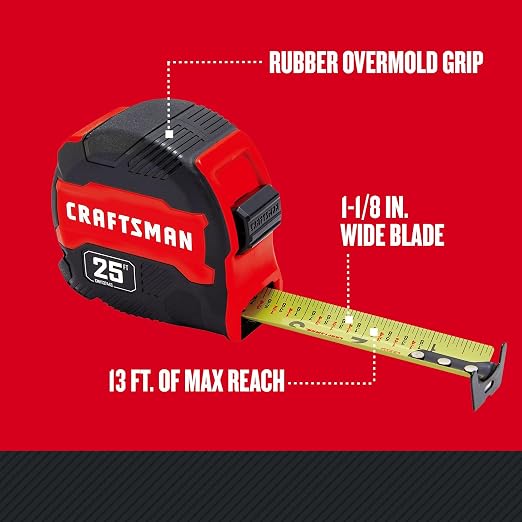 CRAFTSMAN 25-Ft Tape Measure - Image 2