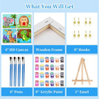 Arttoplus 4 Pack Paint by Numbers Kit - Image 6
