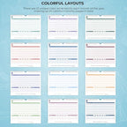 Clever Fox Habit Tracker Calendar – Inspirational Goal Tracker and Habit - Image 6