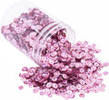 Mandala Crafts 6mm Cup Holographic Dusty Rose Sequins by MandalaCrafts