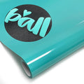 Turquoise Puff Vinyl Heat Transfer by YIWLOER