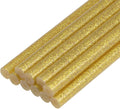 uxcell Mini Hot Glue Sticks for Glue Gun 0.27-inch x 4-inch Gold Glitter 10pcs by uxcell