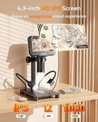 Elikliv Microscope with Weighing Scale, Digital Magnifier - Image 4