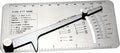RIVERWELD Pipe Pit Gauge Welding Gage Test Ulnar Welder Inspection | Range is 0 by RIVERWELD