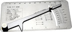 RIVERWELD Pipe Pit Gauge Welding Gage Test Ulnar Welder Inspection | Range is 0 by RIVERWELD