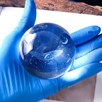 3D Engraved Whale K9 Crystal Ball - Image 5