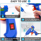 Hot Glue Gun Kit, 40 Glue Sticks - Image 6