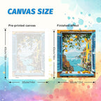 PHANTASYART 3 Pack Paint by Numbers Kit - Image 5