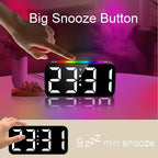 Topski Loud Alarm Clocks for Bedrooms Heavy Sleepers, Plug-in Digital Bedside - Image 7