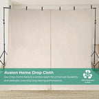 Canvas Drop Cloth for Painting 9x6 feet Pack of 1-8oz Painters Drop Cloths for - Image 7