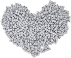 1000 Pcs 5mm Light Silver Melting Fuse Beads by Yowamho