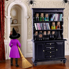 Celltestria 56 Pcs Halloween Miniatures Decorations 1:12 Scale Magic House - Image 4