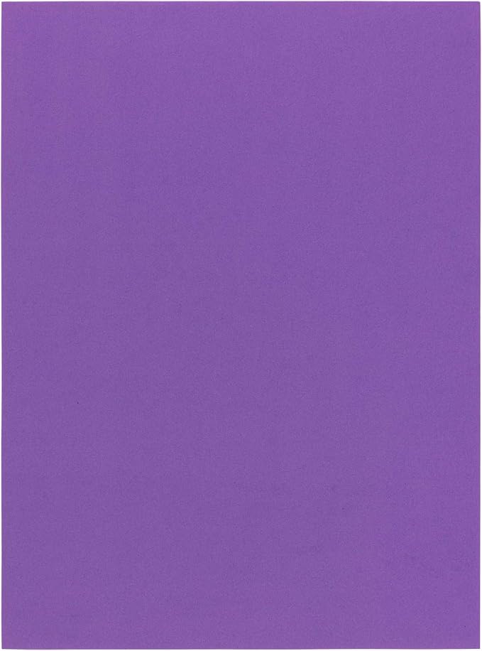Hygloss Sheets Colorful Foam for DIY Arts & Craft, 12” x 18”, 10 Piece - Image 2