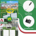 WISYOK Baseball Clipboard, Dry Erase, Lineup Board | Double Sided, - Image 5