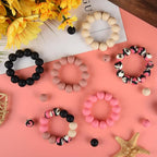 ASTARON 100 Pcs 15mm Silicone Beads - Image 4