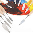 CONDA 11 Piece Stainless Steel Spatula Palette Knife Professional Palette Knife - Image 6