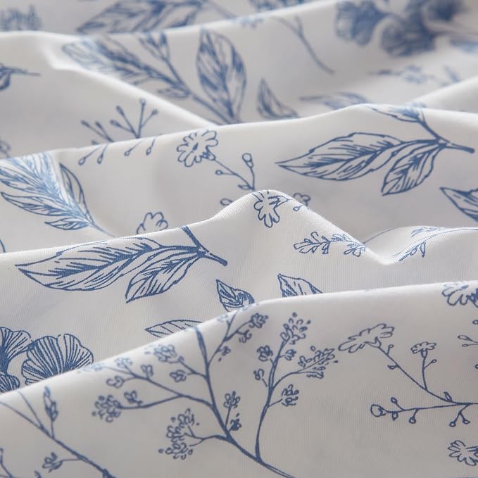 mixinni Blue Flowers Duvet Cover - Image 4