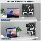 KDD 7 in 1 Clamp-on Desk Pegboard - Image 4
