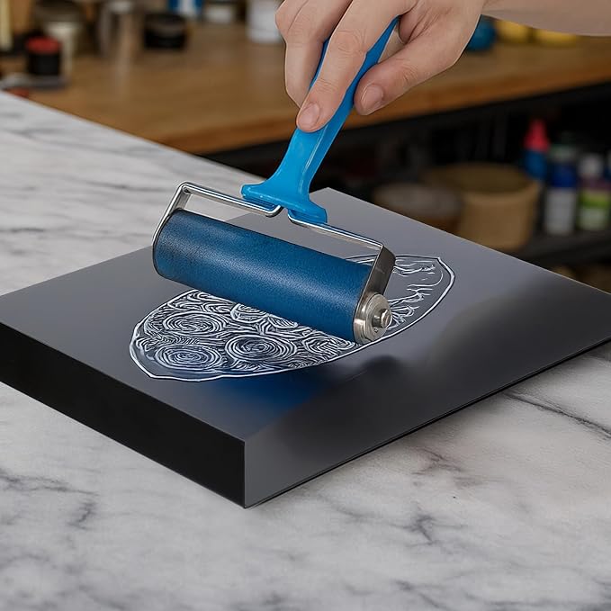 2 Pcs Bench Hook Metal Inking Plate - Image 4