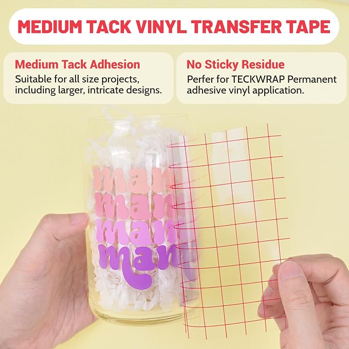 TECKWRAP Clear Vinyl Transfer Tape - Image 3