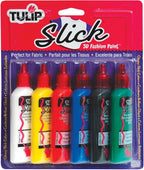 TULIP 17581 Dimensional Metallic Fabric Paint, 1.25 oz by Tulip