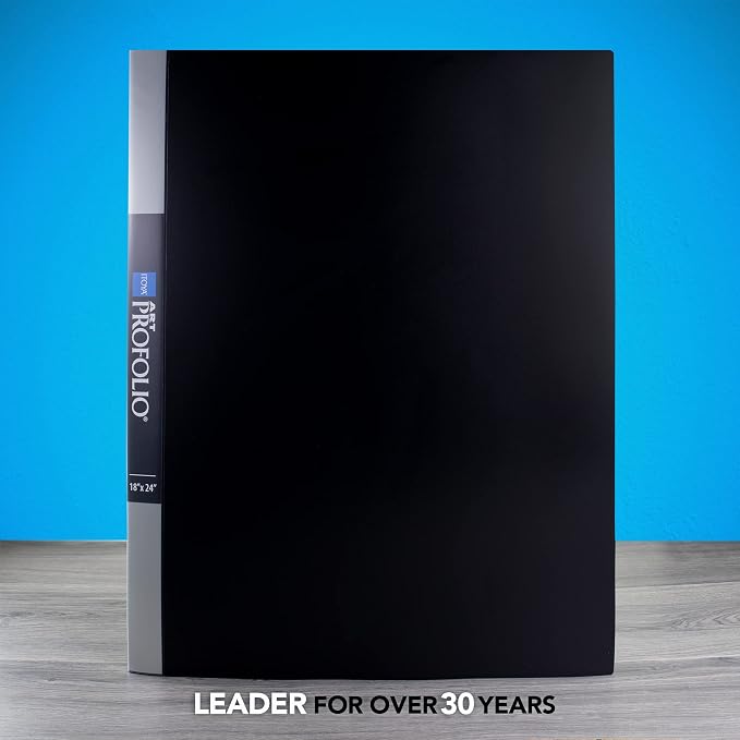 ITOYA Original Art ProFolio 18x24 Black Photo Album Book - Image 2