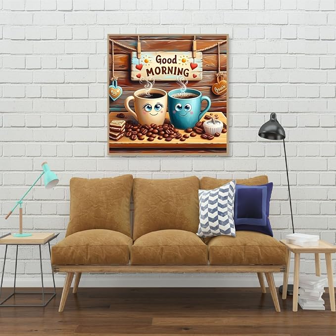 niurenmaoyi Coffee Cups Stamped Cross Stitch Kits - Image 4