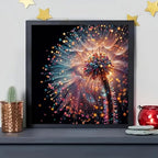 SHICERNHJ 5D Diamond Art Kits for Adults, Dandelion Full Drill Diamond Dots for - Image 4