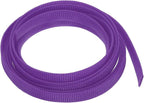 uxcell PET Expandable Sleeving 10ft 1/2" Purple Cable Management Sleeve Cord by uxcell