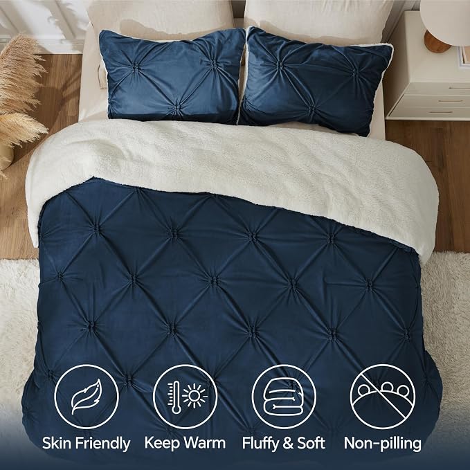 BEDELITE Pituck Fluffy Queen Comforter Set - Image 6