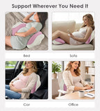 Pregnancy Pillows for Sleeping, Memory Foam Maternity Pillow Support for Back - Image 5