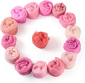 Boutigem 15 Colors 75G Pink Needle Felting Wool Roving, DIY Craft Spinning Wool by BoutigemJewelry