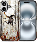 Case for iPhone 16, Scratch Resistant Hybrid Double Layer Hard Shell，Gothic by Toulas