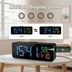 Netzu 3-in-1 Digital Clocks for Living Room - Image 2