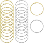 20 Pieces Twisted Cable Wire Bracelet Stylish Fine Stainless Steel Open Cuff by BRACELETMAKINGKIT