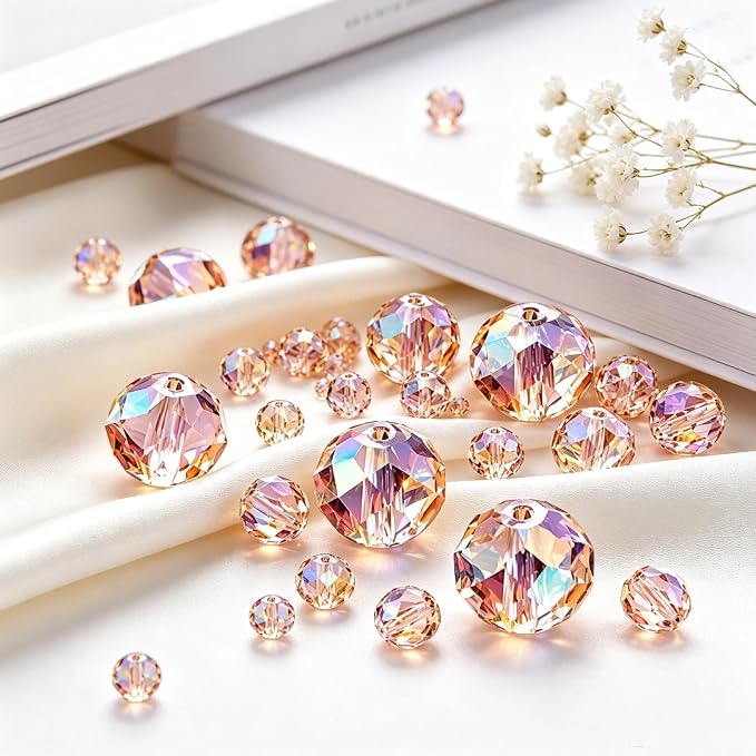 1250 PCS Beads for Jewelry Making Kit, Bracelet Making Beads Bulk Set - Image 8